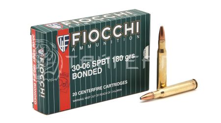 Патрон .30-06 Sprg Fiocchi Bonded SP 11,7г/180гр (20шт)