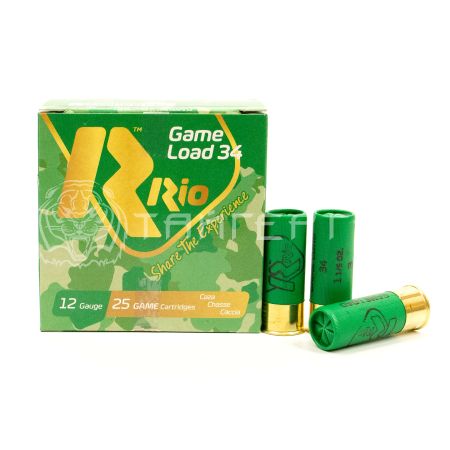 Патрон 12/70 №3 34г RIO (25/250)