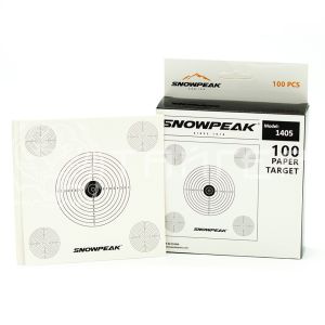 Мишень Snowpeak 1405 бумажная 100шт в уп.