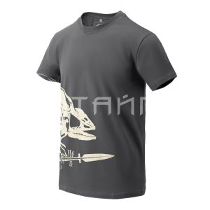 Футболка Full Body Skeleton Helikon,Shadow Grey (L) TS-FBS-CO-35