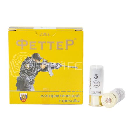 Патрон 12/70 №5 30г ПРАКТИКА Феттер (25/250)