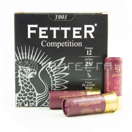 Патрон 12/70 №9 24г Skeet Competition Феттер (25/250)