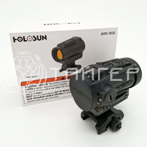 Прицел коллимат. Holosun ARO-RD2 Red Dot, точка 2МОА, подсв.12(+NV), IP67