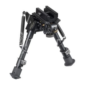 Сошки ShotTime на антабочный винт, с качалкой, 5 позиций,  14,7-22см, высота 14,7-21,5см BPST-S-BRM