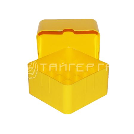 Коробка д/патронов к.12 Superduck-25 желтая