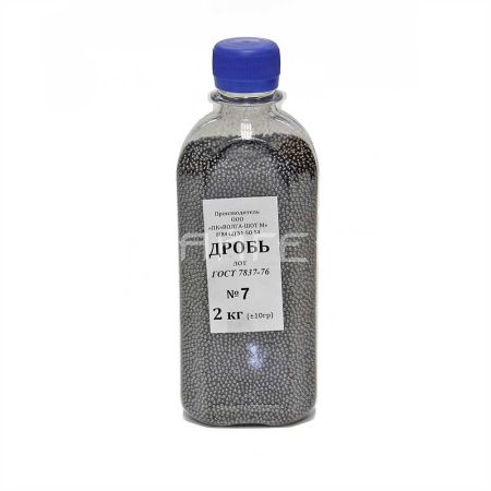 Дробь ГОСТ 7837-76 № 7 (2 кг)