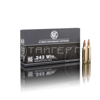 Патрон .243 Win DN KS 6,2г/96гр (20шт)