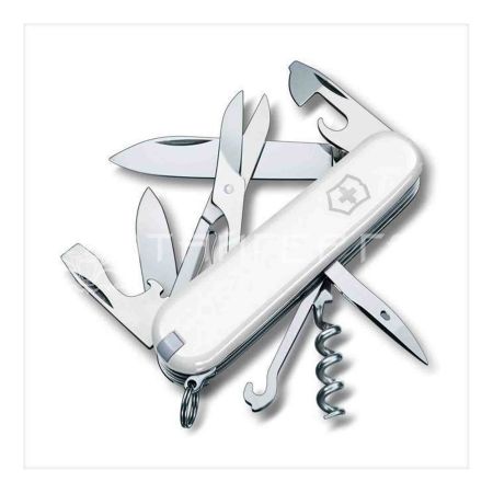 Нож перочинный Victorinox Climber (1.3703.7R) 91мм 14функций белый карт.коробка