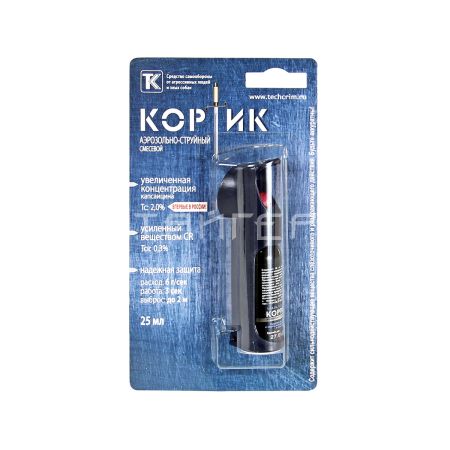 Баллончик самообороны Кортик в футляре 25 мл