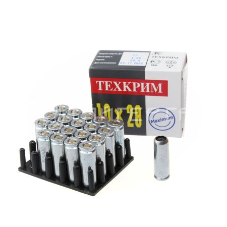 Патрон Техкрим 10х28 травм. рез. пуля 1г Maximum ХАРД (20/1280 шт)