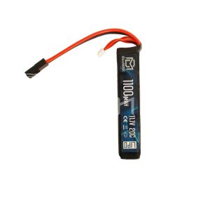 АКБ BlueMAX 11.1V Lipo 1100mAh 20C stick 14.5x21x102mm AUG, G36, М-серия цевье, MP40, АК под крышку