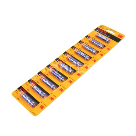 Батарейка Kodak MAX LR03 (AAA) Alkaline отрывной блистер KD LR03/10BL MAX