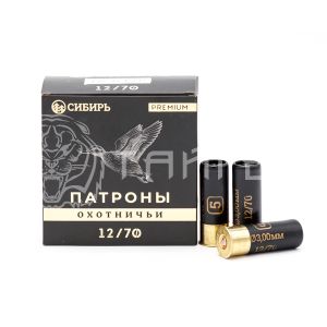 Патрон 12/70 №5 32г б/к Сибирь Премиум (25/250)