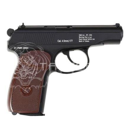 Пистолет газобалон. CO2 Gletcher PM к.4,5