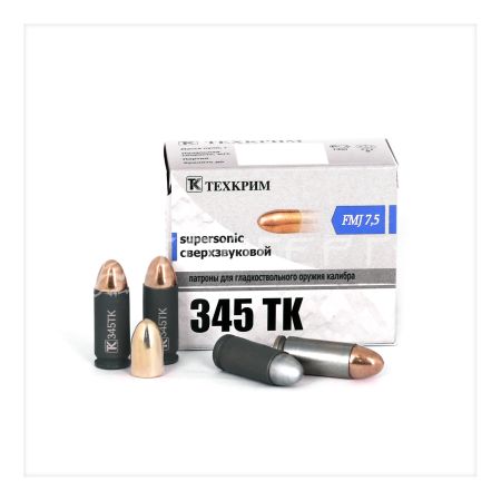 Патрон 345 ТК пуля FMJ 7,5г Техкрим (20/960)