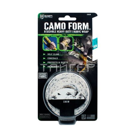 Камуфляжная многоразовая лента McNett SNOW 19701