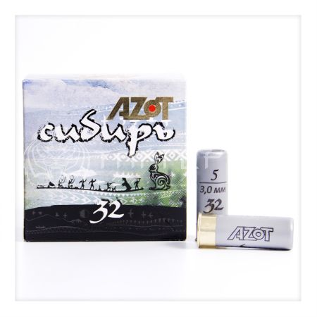Патрон 12/70 №5 32г Сибирь Азот (25/250)