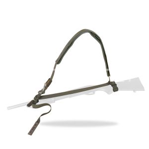 Ремень Оружейный ДОЛГ м3 (зеленый) охотничий с подушкой камуфляжный