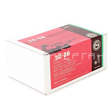 Патрон .30-06 Sprg Geco Target 11,0г/170гр (50шт)