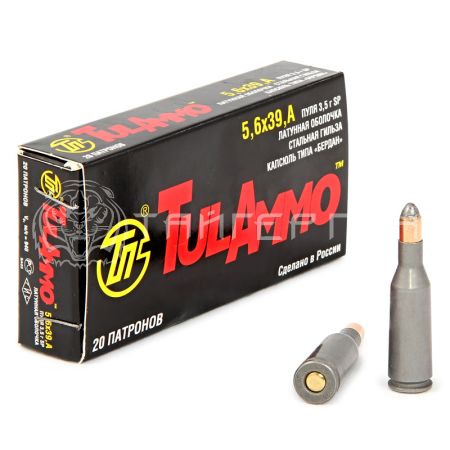 Патрон 5,6х39 ТПЗ SP 3,5г/54гр п/об. лат. (20шт)