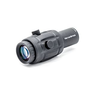 Увеличитель магнифер MAVERICK 4x26 Magnifier, 4x, Weaver откидной, прорезиненый SCMF-14