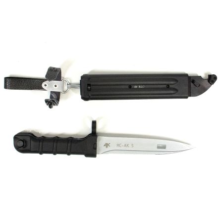 Штык-нож сувенирный (6х5) сувенирный без пропила ак-74м черный