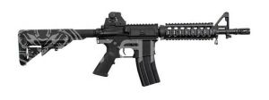 Автомат электропневм. CYMA M4CQB, к.6 металл, черн.пластик, скл.прикл, ЗУ, АКБ - CM002