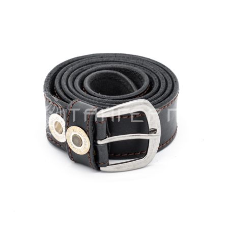 Поясной ремень (Черный, Без тиснения, 130 см)