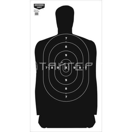 Мишень бум. "ростовая" силуэт человека (61х114) 37002