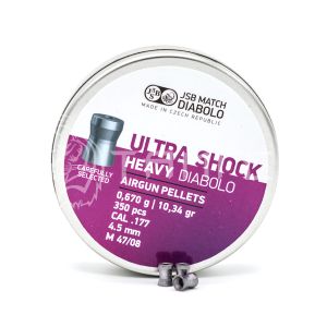 Пули 4,5мм JSB Ultra Shock Heavy 0,67г (350шт)
