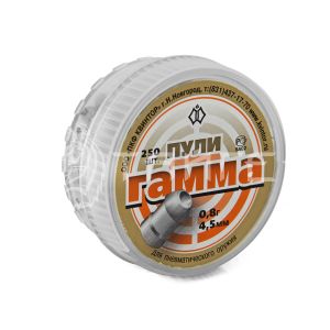 Пули 4,5мм Квинтор Гамма 0,80г (250шт)
