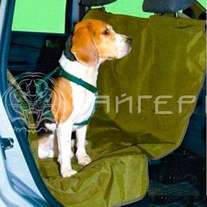 Автогамак - накидка на автомобильные кресла для перевозки собак, однослойная, VEKTOR  H-1