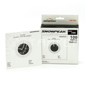 Мишень Snowpeak 1406 бумажная 100шт в уп.