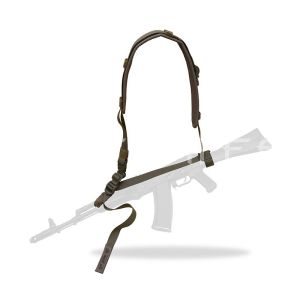 Ремень Оружейный ДОЛГ м3 (зеленый) универсальный с подушкой камуфляжный