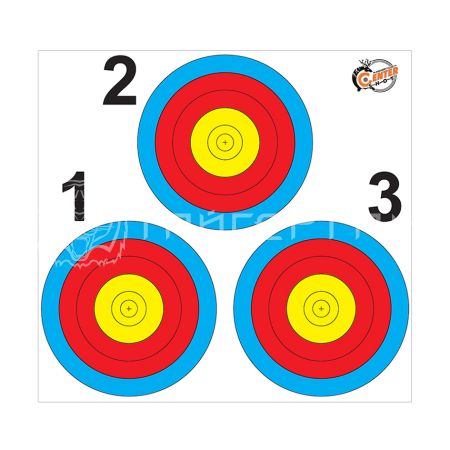 Мишень Сentershot 3x20см Las Vegas CSLV