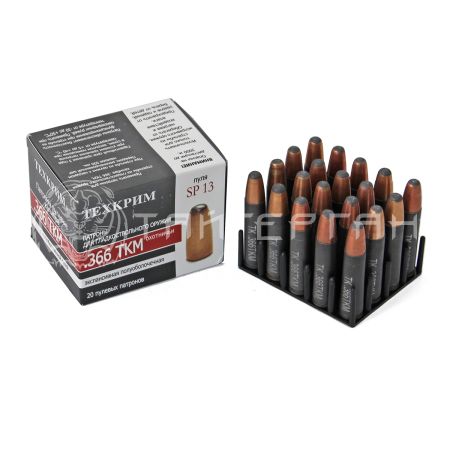 Патрон .366 ТКМ пуля SP 13г п/об. Техкрим (20/480)