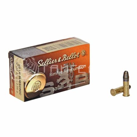 Патрон .22 LR S&B Subsonic LHP 2,56г/40гр (50шт)