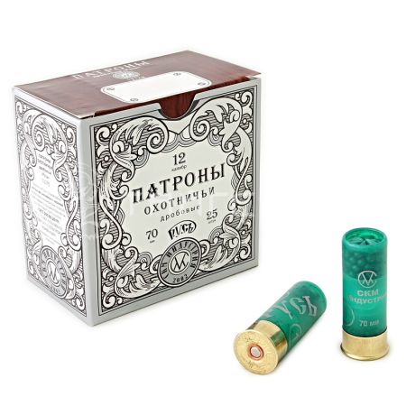 Патрон 12/70 №10 24г б/к Русь СКМ (25/250)