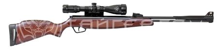Винтовка пневм. Stoeger F40 Wood Combo к.4,5 дерево, подств. взвод, прицел 3-9х40