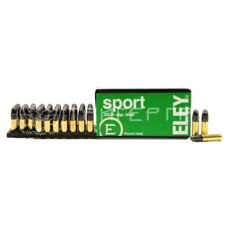 Патрон .22 LR ELEY Sport 2,6г/40гр (50шт)