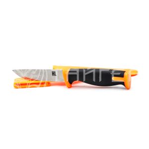Нож HL Universal Black+Orange, клинок 10см VT204
