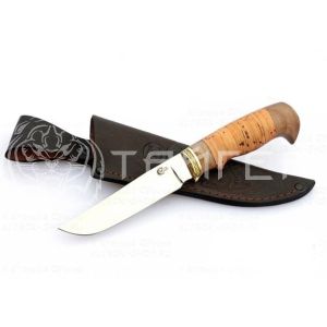 Нож Куница ст. 65x13 береста литье