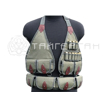 Патронташ на утку 49 патрона хаки 260-4