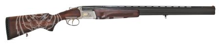 Ружье МР-27М к.12/76/725 орех ф.ч.1,0,0,5, р.з., сп.крючок нитр.титан., никель (медведь-кабан)