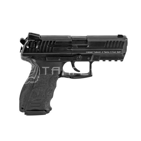 Пистолет газобалон. CO2 Heckler & Koch P30 к.4.5 черн., с черн. рукояткой