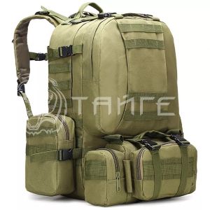 Рюкзак рейдовый RusForce Climbing Army 50L зеленый RFCA050L-GN