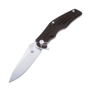 Нож складной QS105-A Pangolin, рукоять черная G10, клинок D2  