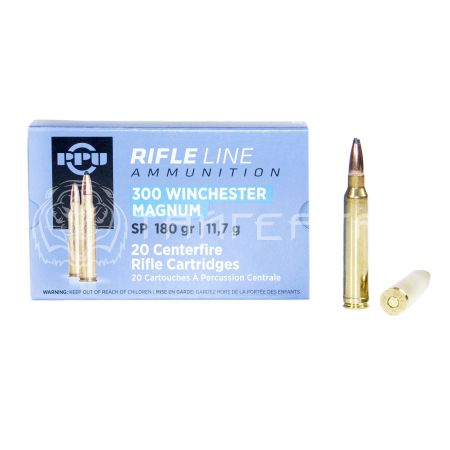 Патрон .300 WM PPU SP 11,7г/180гр (20шт)