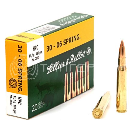 Патрон .30-06 Sprg S&B HPC 11,7г/180гр эксп. (20шт)