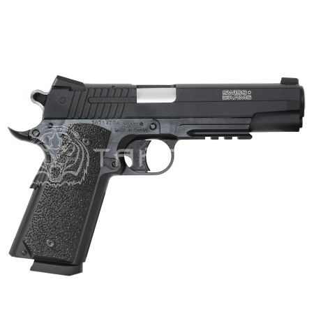 Пистолет газобалон. CO2 SWISS ARMS SA 1911 к.4,5